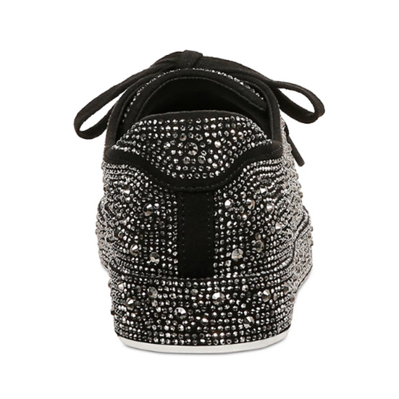 I.N.C. International Concepts Lola Rhinestone Sneakers Black EUC Size 10 - Picture 4 of 6